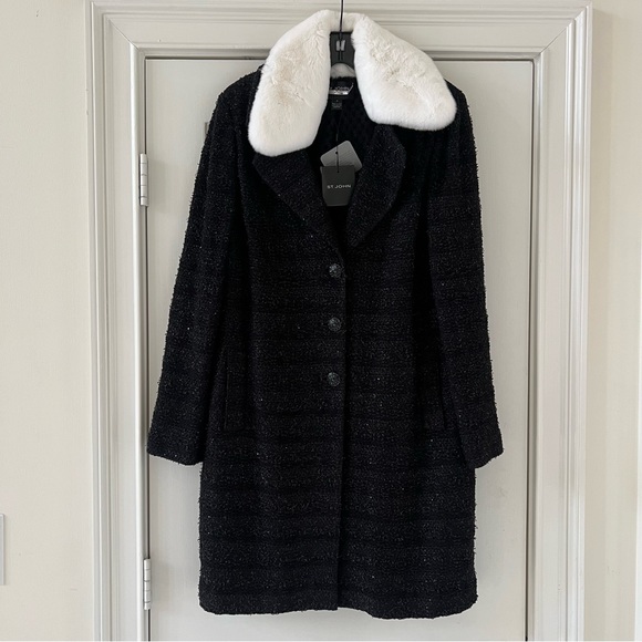 St. John Soft Jacket, Size 12 - Picture 3 of 11